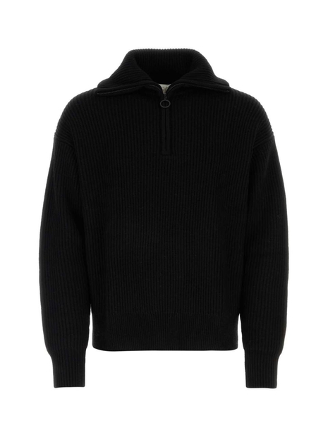 스튜디오 니콜슨 STUDIO NICHOLSON KNITWEAR BOWSNM957 BLACK