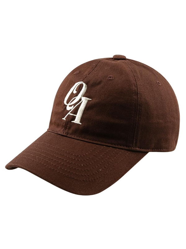 OA LOGO BALL CAP[BROWN]