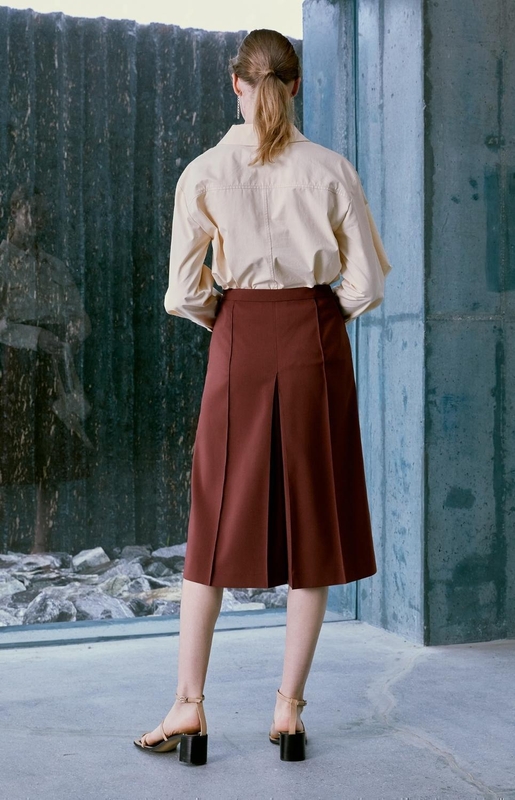 [NUVO10 누보텐]pintuck wide culottes pants VWPTKI0300