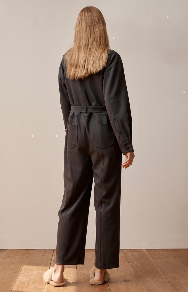 [NUVO10 누보텐]pocket belted jumpsuit VWJSKK0200