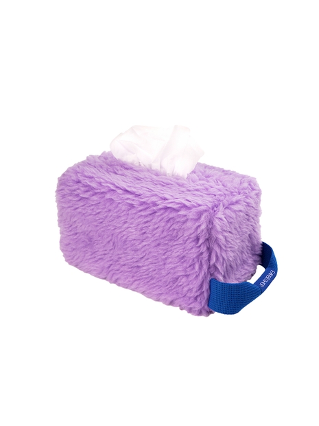 TISSUEBOX COVER WITH HANDLE LAVENDER