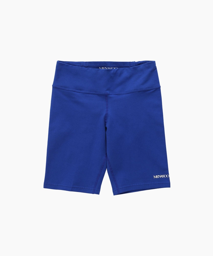 COTTON CLASSIC BIKER SHORT_BLUE