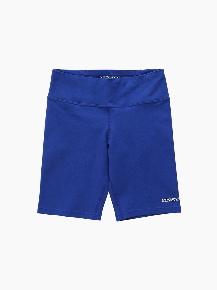 COTTON CLASSIC BIKER SHORT_BLUE