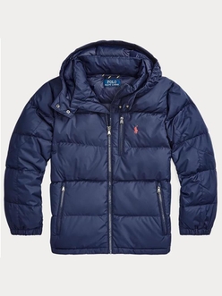 폴로 보이즈 Water Repellent 다운 패딩자켓 Navy