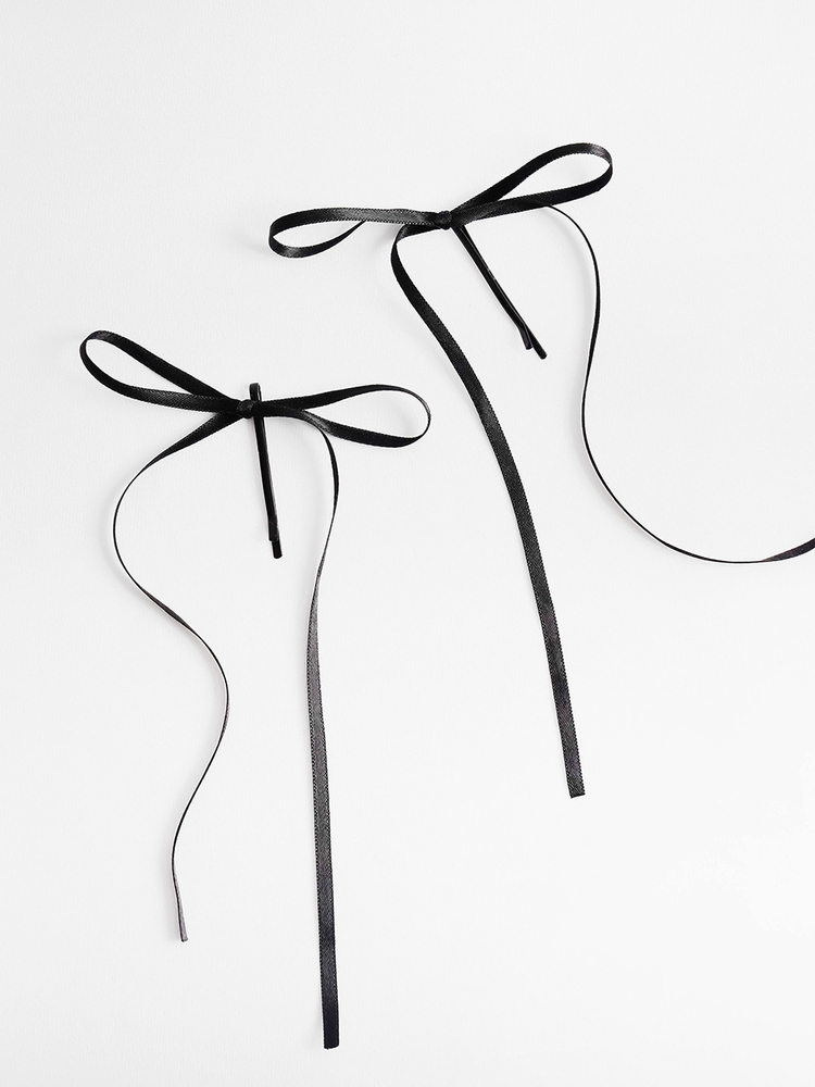 Ribbon hair pin