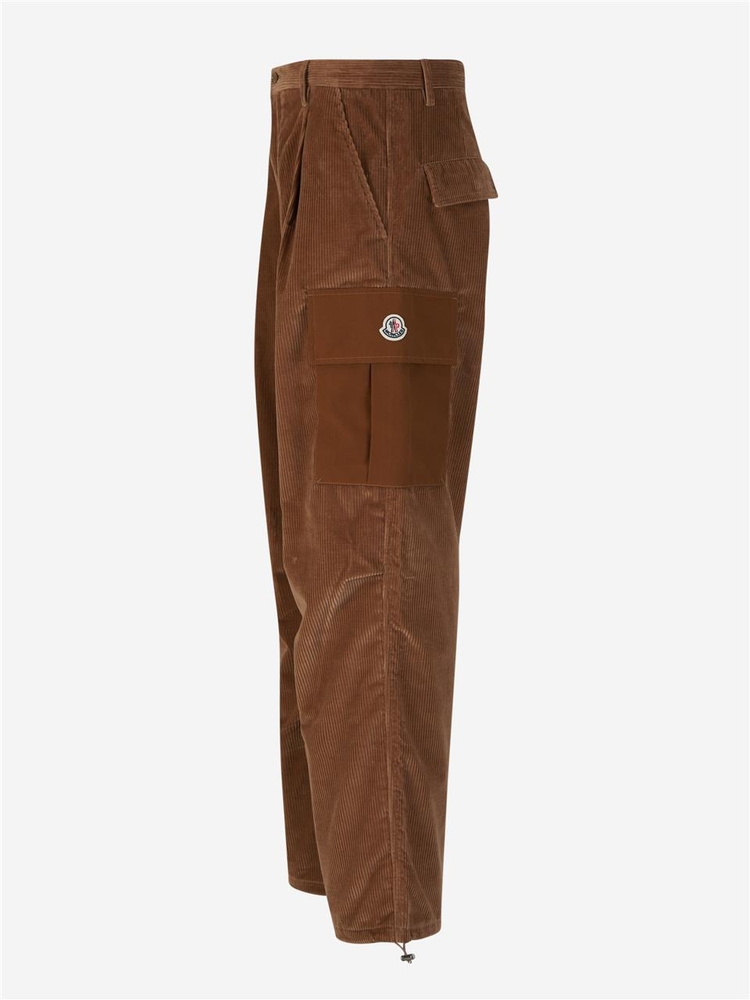 몽클레어 Corduroy Cargo Trousers 2A00030 - 549UU