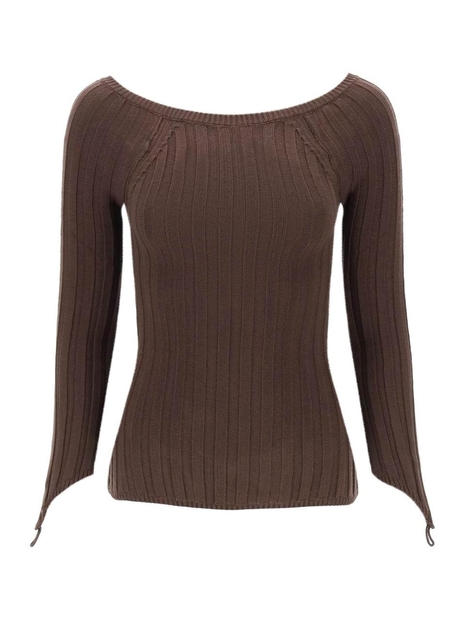 팔로마 울 Paloma wool canal ribbed knit sweater RP1301
