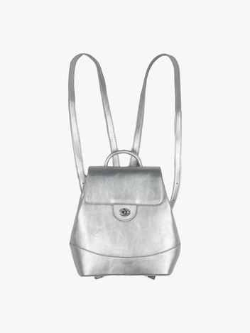 DARLING TURN-LOCK BAG_SILVER