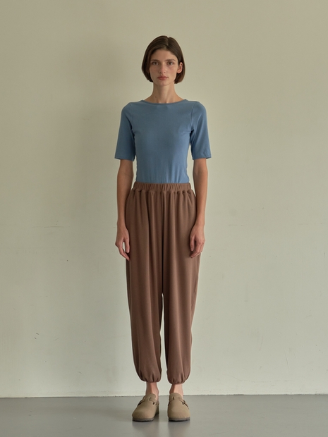  Relaxed Rip Jogger Pants - Soft Brown
