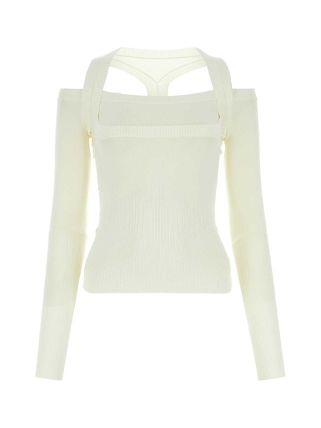 기마구아스 GIMAGUAS GIUBBINI LATTEJUMPER WHITE