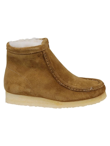 클락스 Clarks Boots Beige 26169533WALLABEEHITAN