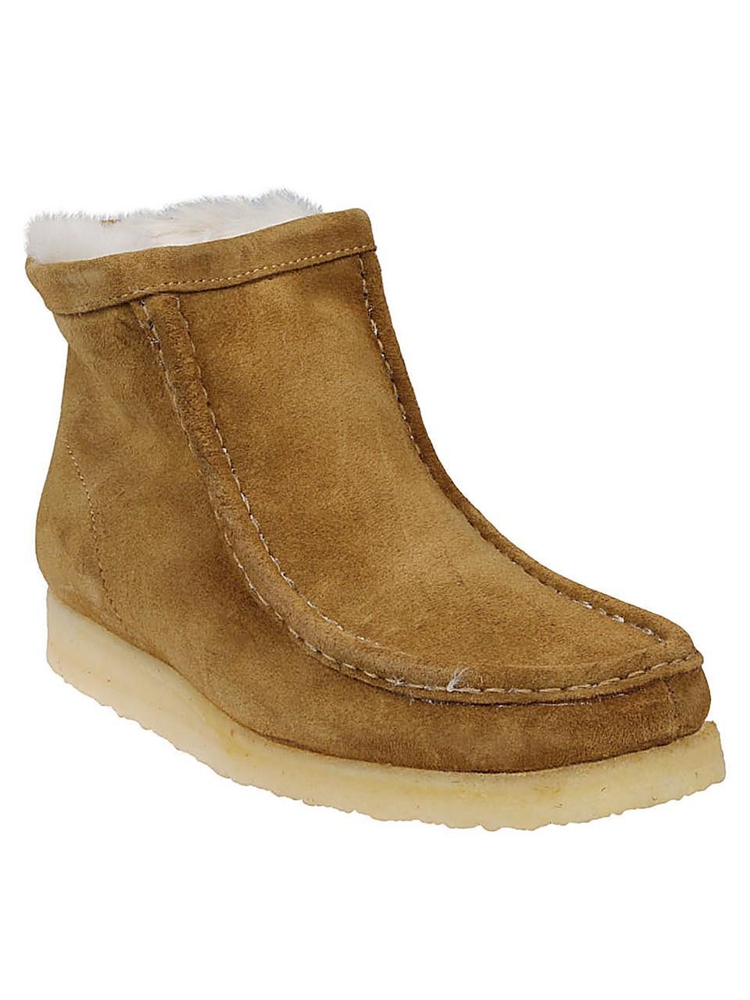 클락스 Clarks Boots Beige 26169533WALLABEEHITAN