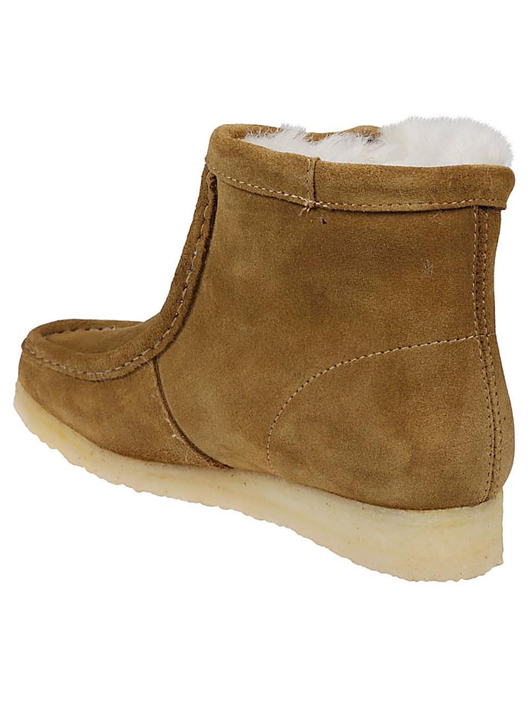 클락스 Clarks Boots Beige 26169533WALLABEEHITAN