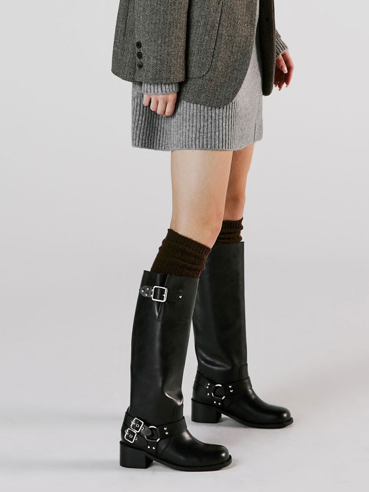 Biker Long Boots_ADS457