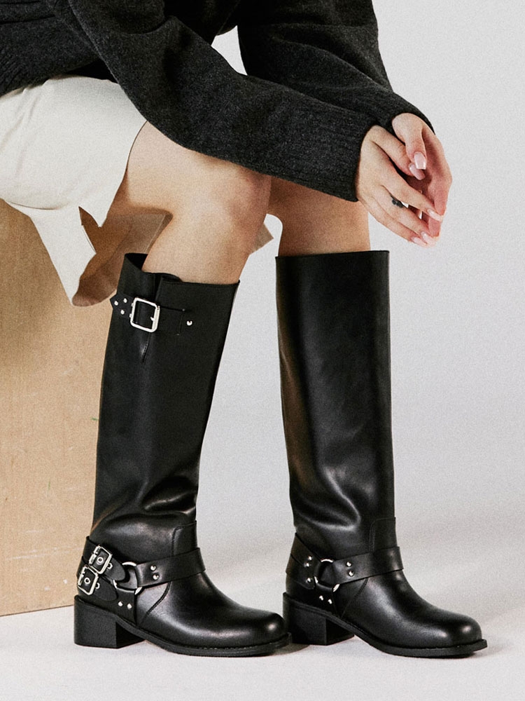 Biker Long Boots_ADS457