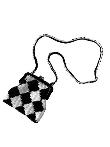 Etang  Waffle Bag  | Black