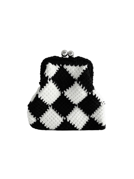Etang Waffle Pouch | Black