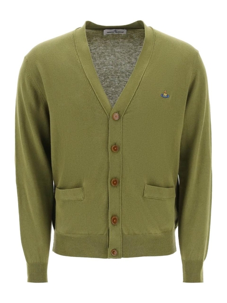비비안웨스트우드 Vivienne westwood cardigan with orb embroidery 2701000PY0010