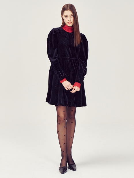 Holiday Velvet Dress VC239OOP007M