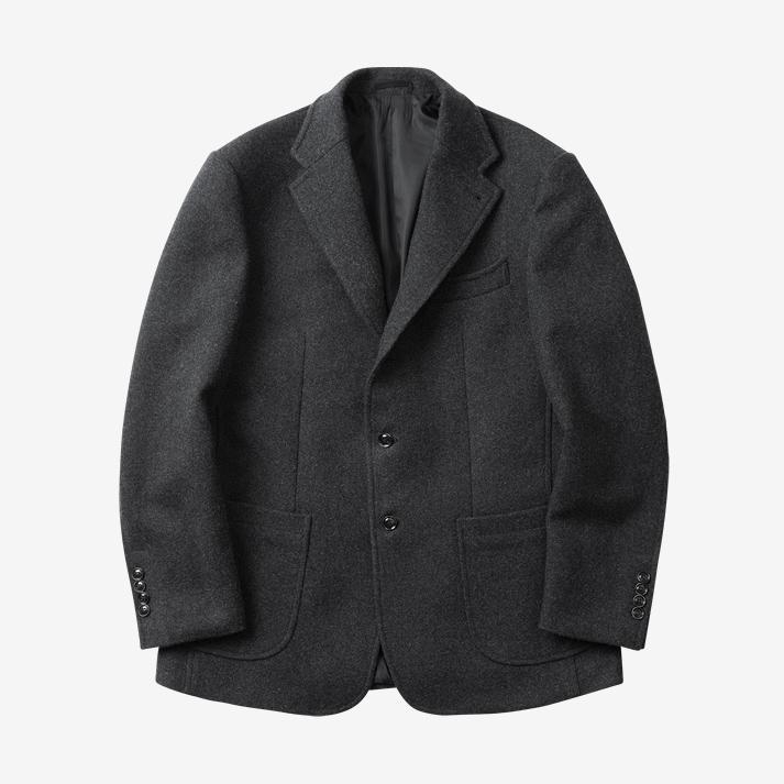 406 Wool Sports Jacket (Charcoal)