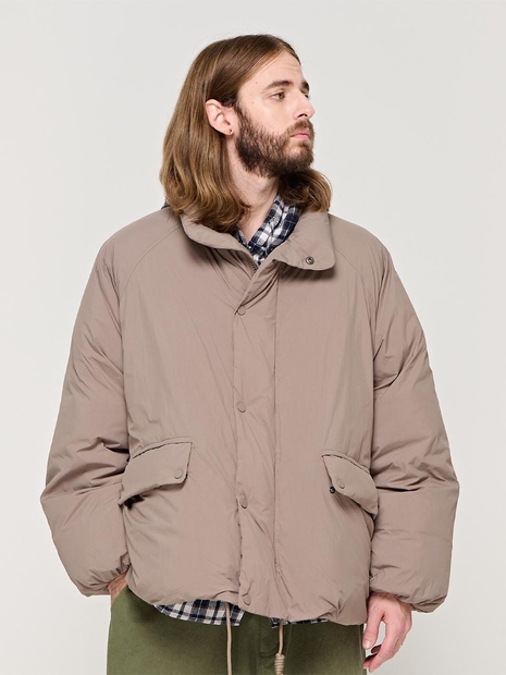 CB DUCK DOWN PUFFER SHORT PARKA (GRAY)