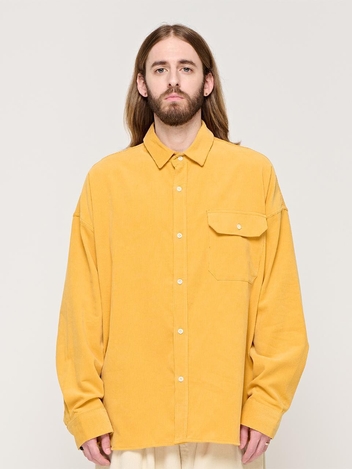 CB CORDUROY OVER SHIRT (MUSTARD)