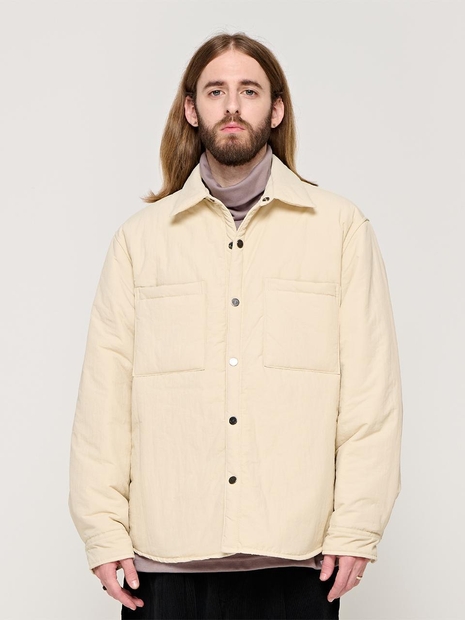CB OVER SHIRT PARKA (IVORY)