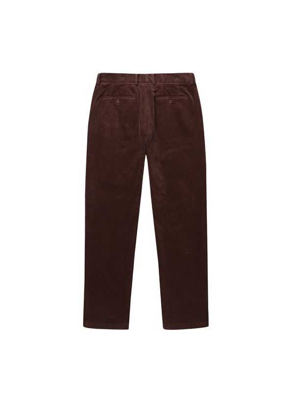 Corduroy Tapered Pants_Brown