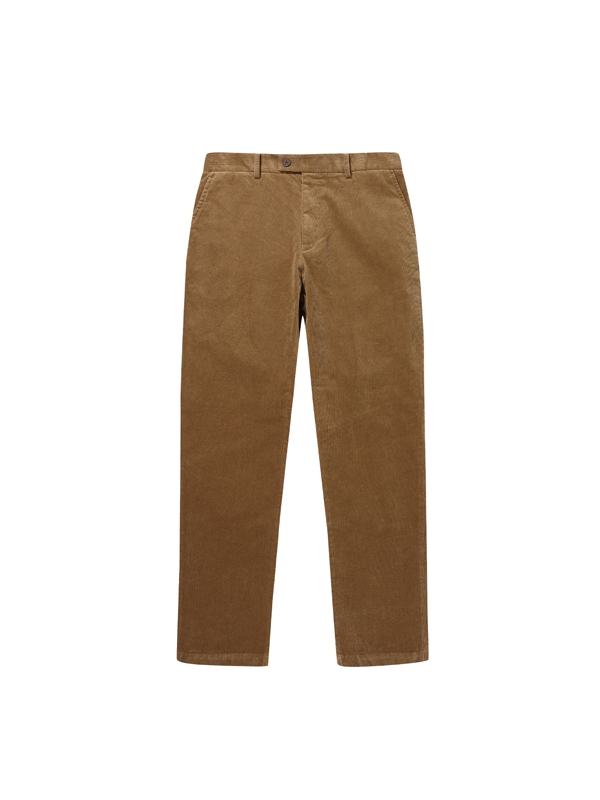 Corduroy Tapered Pants_Light Brown