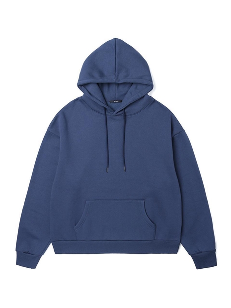 23 FW 남여공용 기획 베이직 후드 스웨트 셔츠 (BLUE)