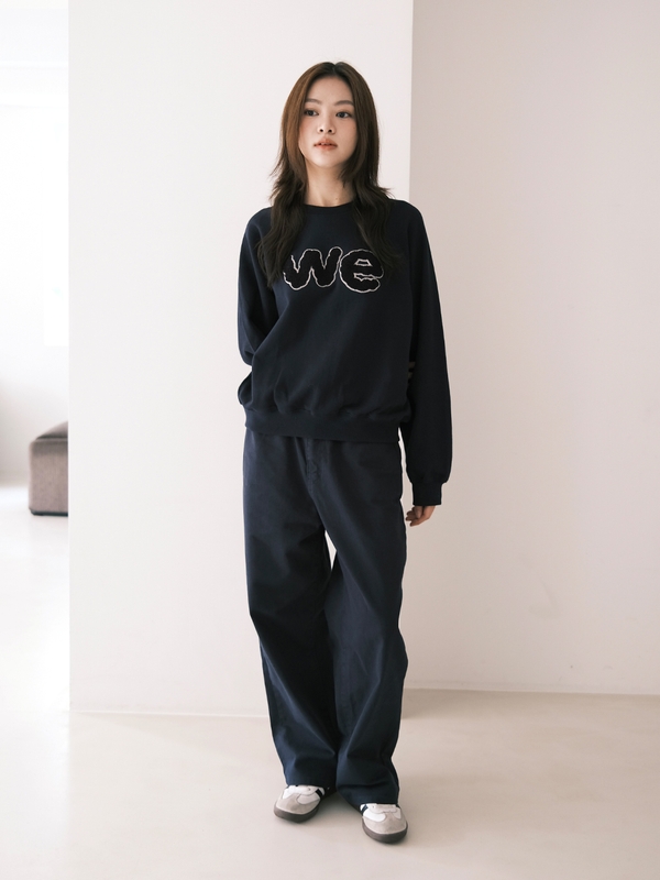 weareyiyoon boucle mtm (navy)