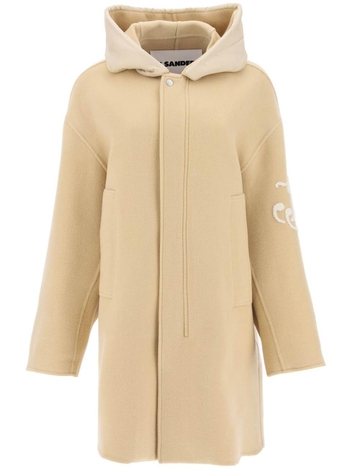 질 샌더 Jil sander hooded midi coat J40AA0112 J40031