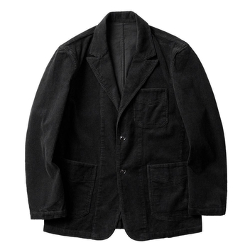 Tura Corduroy Washed Jacket (Black)