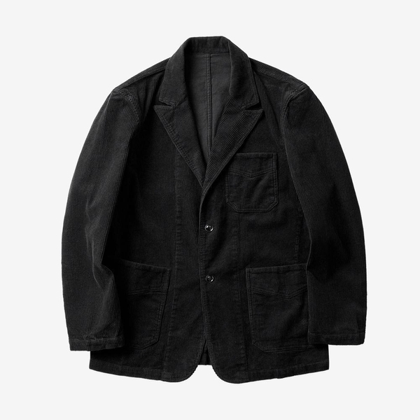 Tura Corduroy Washed Jacket (Black)