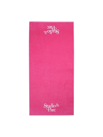 (UNI) Big Logo Beach Towel_Pink