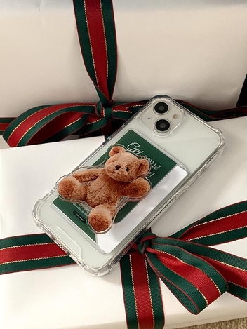 sweet some teddy 디자인 [카드포켓 폰케이스]