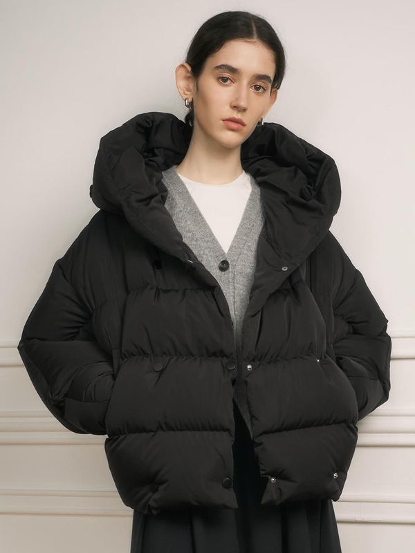 YY_Hooded down jacket