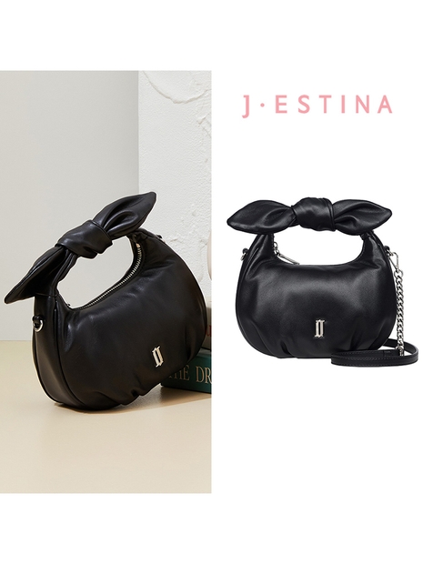 [제이에스티나] LAPIN MINI 토트 BK (JHNCHD3BF411BK050)