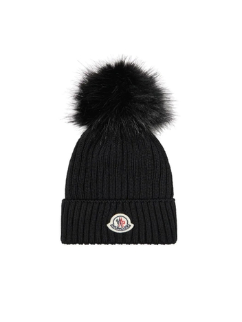 몽클레어 MONCLER 키즈 폼폼 메리노 울 비니 BERRETTO 3B0001804S01999