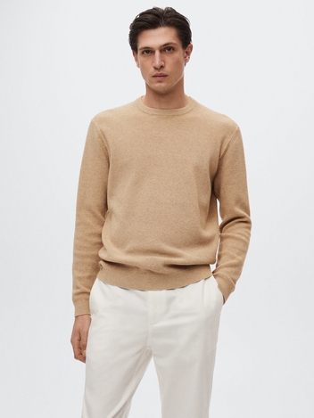 [MANGO] MAN 스웨터 ANTIGUA Light Beige_37010685