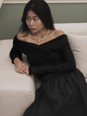 Balletomane off shoulder / Black