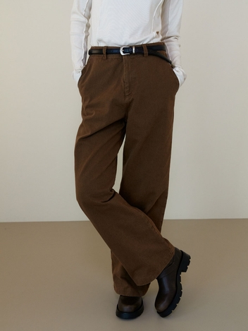 Cotton Bio washing pants (Brown)
