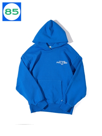 85 HEAVY WEIGHT HOODED SWEATSHIRT-PCB BLUE 