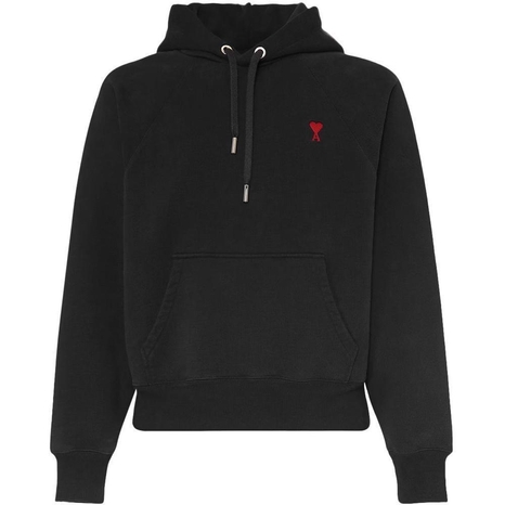 24SS 하트 스몰 로고 후드티 블랙 BFUSW205 747 001