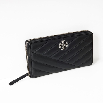 토리버치 키라 쉐브론 양가죽 장지갑 90348 002 Tory Burch KIRA CHEVRON ZIP WALLET