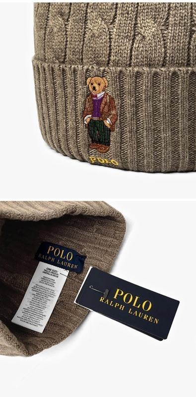 [폴로랄프로렌 POLO RALPHLAUREN] PC1202-220 공용 비니 머플러 세트