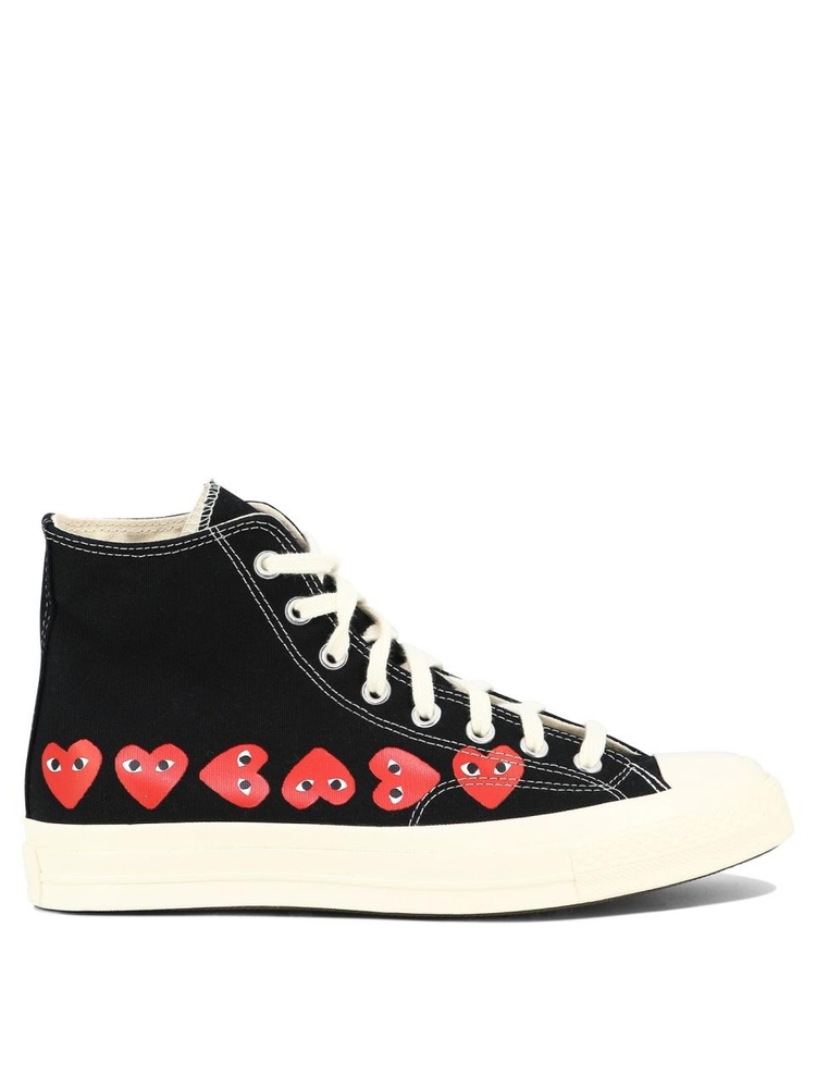 꼼데가르송 Small Hearts sneakers P1K1271 BLACK