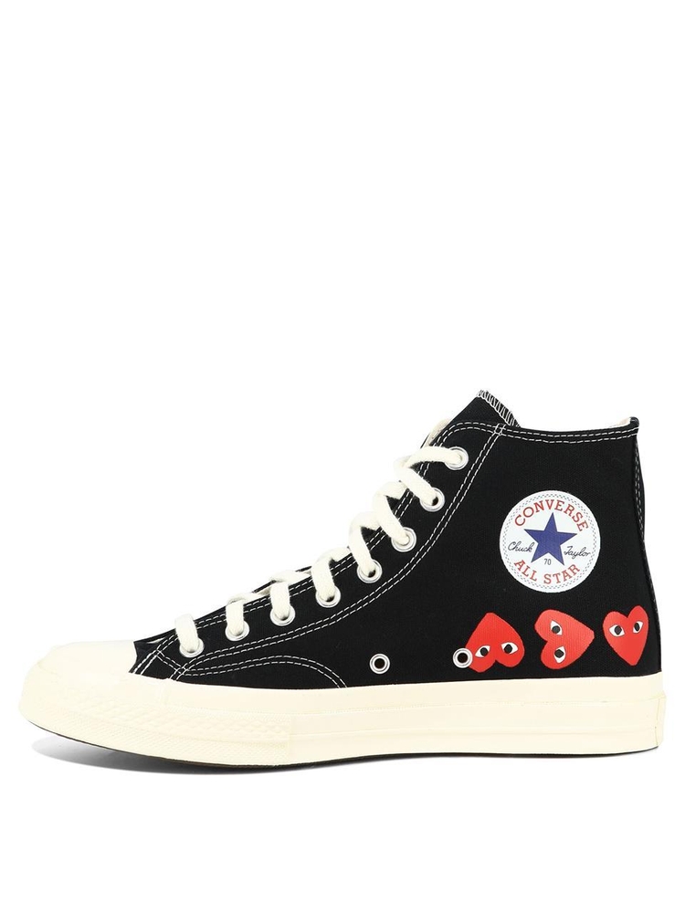 꼼데가르송 Small Hearts sneakers P1K1271 BLACK