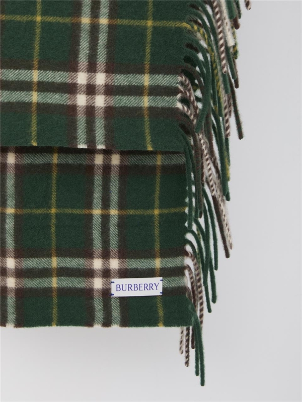 버버리 Cashmere Check scarf 8079993_B8636