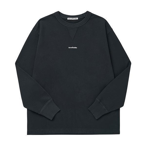 [아크네스튜디오 ACNE STUDIOS] BI0184 BLACK 남성 맨투맨